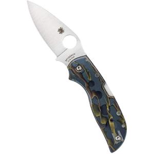 imageSpyderco Chaparral Lightweight Prestige Knife with 280 CTS XHP Steel Blade and Gray Durable FRN Handle  PlainEdge  C152PGYRaffir Noble