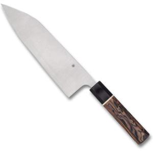 imageSpyderco Murray Carter Premium Kitchen Knives  Highly Refined Signature Japanese Knives for Culinary ProfessionalsItamae  Burl G10