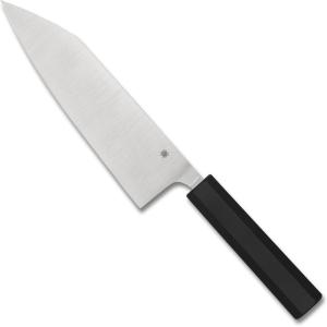 imageSpyderco Murray Carter Premium Kitchen Knives  Highly Refined Signature Japanese Knives for Culinary ProfessionalsMinarai  Black Polypropylene