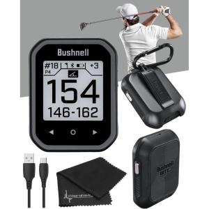 imageWearable4U  Bushnell Phantom 3 GPS Rangefinder Blue with BITE Magnetic Mount and GreenView with Lens Cleaning Cloth BundleBlackLens Cloth