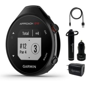 imageWearable4U  Garmin Approach G12 Premium GPS Golf Range Finder with Power Pack Bundle