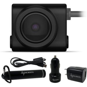 imageWearable4U  Garmin BC 50 Wireless Backup Camera HD Resolution 160degree Lens WeatherResistant 50ft Range for Trucks RVs and Trailers with Power Pack BundleBC 50