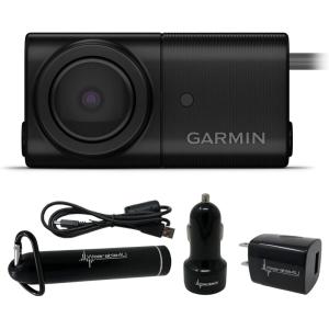 imageWearable4U  Garmin BC 50 Wireless Backup Camera HD Resolution 160degree Lens WeatherResistant 50ft Range for Trucks RVs and Trailers with Power Pack BundleBC 50 Night Vision