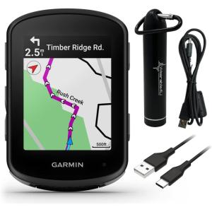 imageWearable4U  Garmin Edge 540 Solar GPS Cycling Computer Button Controls Advanced Navigation with EBank BundleEbank