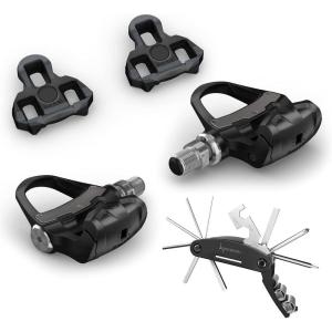 imageWearable4U  Garmin Rally RK200 DualSensing Power Meter with Zero Degree Float Replacement Cleats and Bike MultiTool Bundle