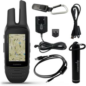 imageWearable4U  Garmin Rino 750t TwoWay Radio Navigator with Topo Mapping with EBank Bundle