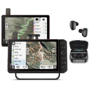 imageWearable4U Garmin Tread XL Baja Race and Chase Edition Rugged10 OffRoad Race Navigator highPerformance GPS for Trophy Trucks Team Tracking Chase Navigators Bundle