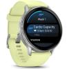 imageGarmin Venu 4 45mm AMOLED Advanced Health ampamp Fitness GPS Smartwatch Bright ampamp Colorful Display Builtin Flashlight Up to 12 Days Silver wSilver Gray Silicone Band wWearable4U Black Earbuds BundleSilverCitron