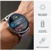 imageGarmin Venu 4 45mm AMOLED Advanced Health ampamp Fitness GPS Smartwatch Bright ampamp Colorful Display Builtin Flashlight Up to 12 Days Silver wSilver Gray Silicone Band wWearable4U Black Earbuds BundleSilverCitron