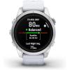 imageWearable4U  Garmin Epix Pro Gen 2 Sapphire Titanium 51 mm SmartwatchAMOLED Up to 31 Days Battery Life Multisport ampamp Outdoor GPS Watch wFlashlights ampamp Gift BundleSilverWhitestone Wht EarBuds