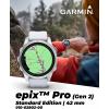 imageWearable4U  Garmin Epix Pro Gen 2 Sapphire Titanium 51 mm SmartwatchAMOLED Up to 31 Days Battery Life Multisport ampamp Outdoor GPS Watch wFlashlights ampamp Gift BundleSilverWhitestone Wht EarBuds