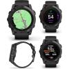 imageWearable4U  Garmin Epix Pro Gen 2 Sapphire Titanium 51 mm SmartwatchAMOLED Up to 31 Days Battery Life Multisport ampamp Outdoor GPS Watch wFlashlights ampamp Gift BundleCarbon Gray TitaniumBlack Wht EarBuds