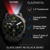 imageWearable4U  Garmin Epix Pro Gen 2 Sapphire Titanium 51 mm SmartwatchAMOLED Up to 31 Days Battery Life Multisport ampamp Outdoor GPS Watch wFlashlights ampamp Gift BundleSlate GrayBlack Blk EarBuds