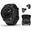 Carbon Gray Titanium/Black +Blk EarBuds