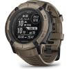 imageWearable4U Garmin Instinct 2X Solar Tactical 50 mm Rugged GPS Men Smartwatch Black with Power Glass Lens Stealth Mode LED Flashlight Black Earbuds BundleCoyote TanBlack