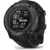 imageWearable4U Garmin Instinct 2X Solar Tactical 50 mm Rugged GPS Men Smartwatch Black with Power Glass Lens Stealth Mode LED Flashlight Black Earbuds BundleBlackWhite