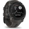 imageWearable4U Garmin Instinct E 45mm Rugged Outdoor GPS Smartwatch 247 Health Monitoring WristBased Heart Rate Up to 16 Days of Battery Life Black with Charcoal Band BundleBlackCharcoal
