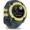 imageWearable4U Garmin Instinct E 45mm Rugged Outdoor GPS Smartwatch 247 Health Monitoring WristBased Heart Rate Up to 16 Days of Battery Life Black with Charcoal Band BundleElectric LimeTwilight