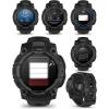 imageWearable4U Garmin Instinct E 45mm Rugged Outdoor GPS Smartwatch 247 Health Monitoring WristBased Heart Rate Up to 16 Days of Battery Life Black with Charcoal Band BundleBlack