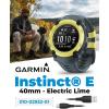 imageWearable4U Garmin Instinct E 45mm Rugged Outdoor GPS Smartwatch 247 Health Monitoring WristBased Heart Rate Up to 16 Days of Battery Life Black with Charcoal Band BundleElectric LimeTwilight
