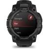 imageWearable4U Garmin Instinct E 45mm Rugged Outdoor GPS Smartwatch 247 Health Monitoring WristBased Heart Rate Up to 16 Days of Battery Life Black with Charcoal Band BundleBlack