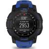imageWearable4U Garmin Instinct E 45mm Rugged Outdoor GPS Smartwatch 247 Health Monitoring WristBased Heart Rate Up to 16 Days of Battery Life Black with Charcoal Band BundleBolt BlueBlack