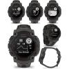 imageWearable4U Garmin Instinct E 45mm Rugged Outdoor GPS Smartwatch 247 Health Monitoring WristBased Heart Rate Up to 16 Days of Battery Life Black with Charcoal Band BundleBlackCharcoal
