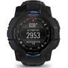 imageWearable4U Garmin Instinct E 45mm Rugged Outdoor GPS Smartwatch 247 Health Monitoring WristBased Heart Rate Up to 16 Days of Battery Life Black with Charcoal Band BundleBlackBolt Blue