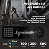 image:image43 Cal or 50 Cal or 68 Cal Rubber Balls New Reusable Training Soft Rubber Balls for Paintball GunsBlack x 250